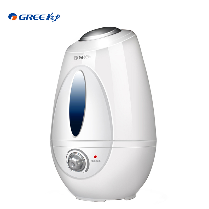 格力（GREE）加湿器 4L大容量 静音办公室卧室家用加湿孕妇婴儿可用 SC-4001-WG 白色