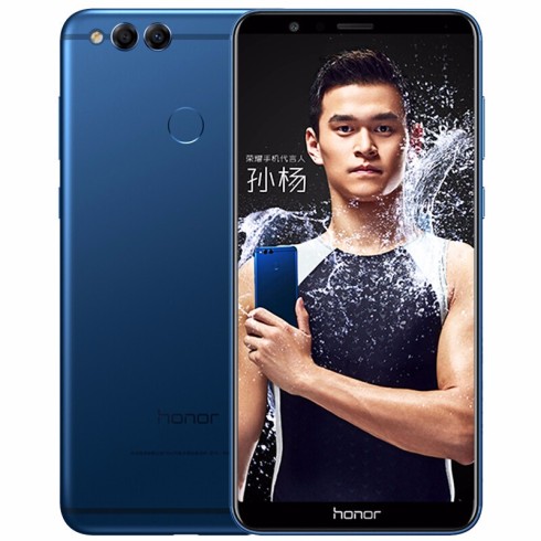 华为（HUAWEI） 荣耀畅玩7X 全网通智能全面屏手机 双卡双待 极光蓝 4GB+64GB