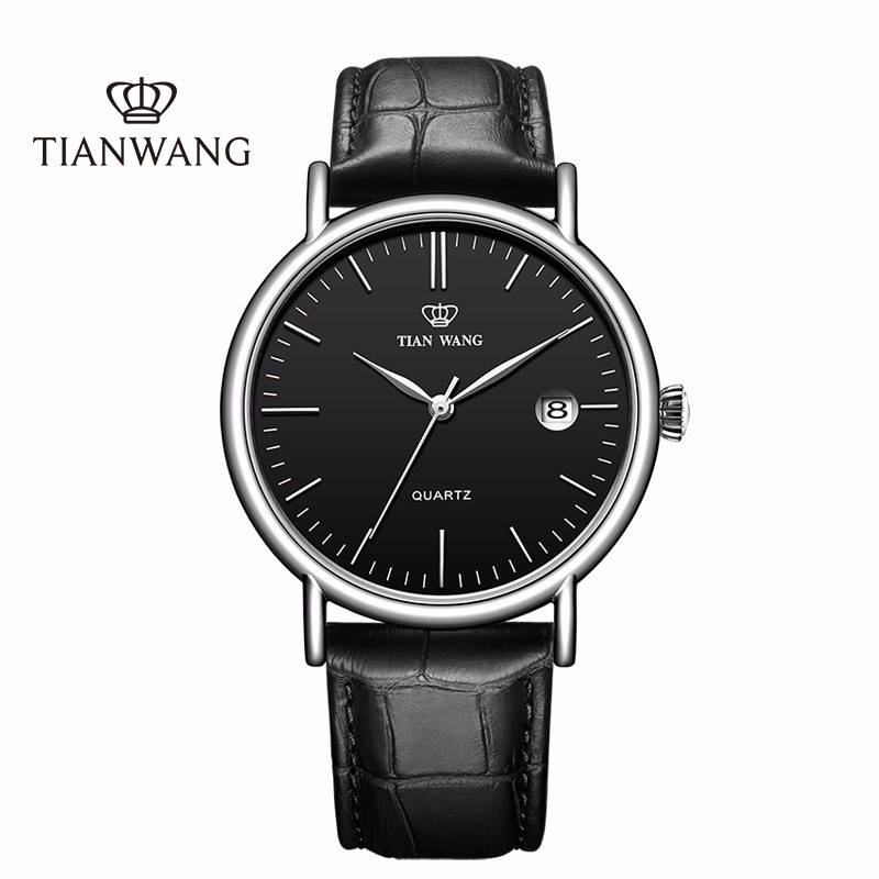 天王表（TIAN WANG）手表 时尚简约手表潮流正品男表休闲手表抖音同款腕表