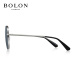 暴龙BOLON 经典时尚太阳眼镜 飞行员框墨镜 BL7017 中枪色镜片