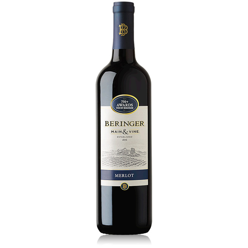 贝灵哲（Beringer）加州梅洛红葡萄酒 750ml