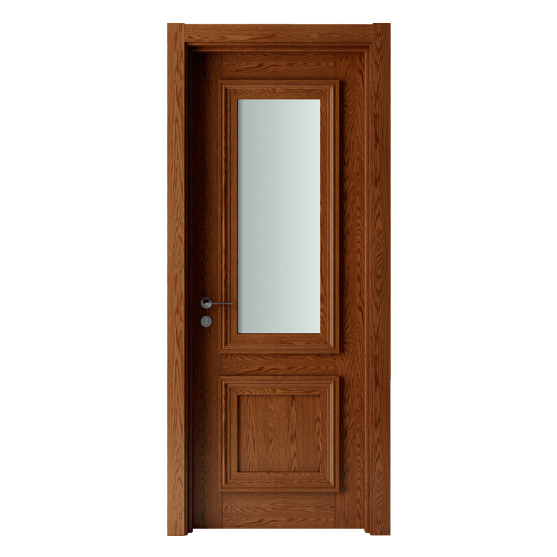 尚品本色木门 卫生间门玻璃门木质复合烤漆门室内门库德5T厨卫门
