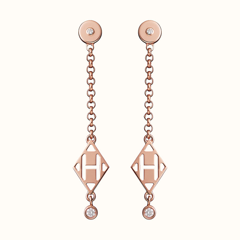 爱马仕/Hermès Gambade H耳环