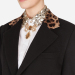 杜嘉班纳/Dolce&Gabbana 豹纹细节羊绒混纺大衣