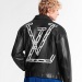 路易威登/Louis Vuitton 3D 口袋链条牛仔皮革夹克