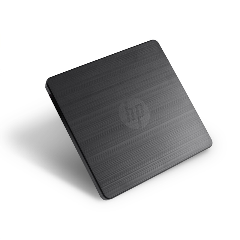 惠普（HP）外置光驱 笔记本台式机超薄移动光驱USB接口 DVD刻录机 