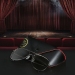 金属3d眼镜电影院专用reald圆偏光不闪式3D电视通用三D立体眼睛