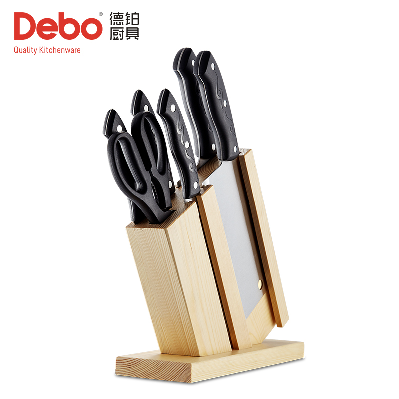 德铂（Debo）德国莫斯特（套装刀具）厨房菜刀组合不锈钢7件套DEP-584