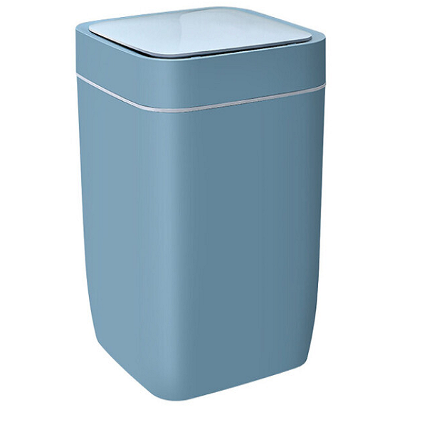 家杰优品 智能感应垃圾桶 家用电动自动翻盖大容量垃圾桶 8L JJ-GB301