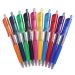 晨光文具0.5mm彩色中性笔 按动签字笔 PENPON水笔多色手账笔水笔 10支/盒AGP89704