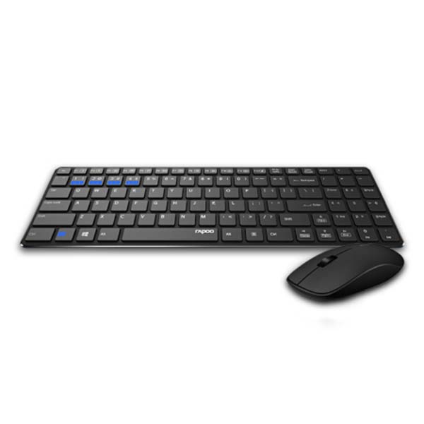 雷柏（Rapoo） 9300M 键鼠套装 无线蓝牙键鼠套装 办公键盘鼠标套装 超薄键盘 