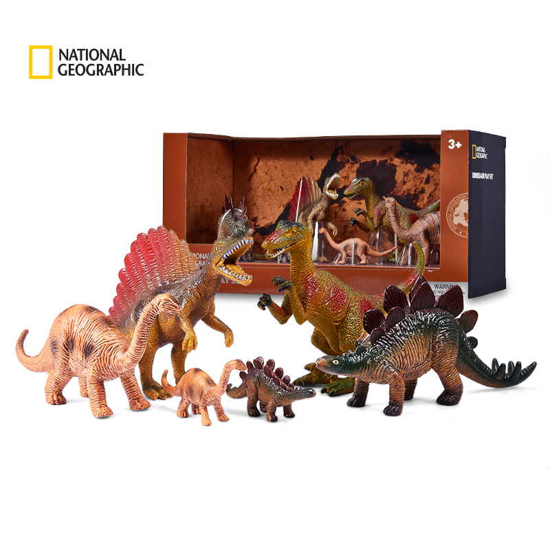 仿真动物模型静态儿童玩具恐龙套餐