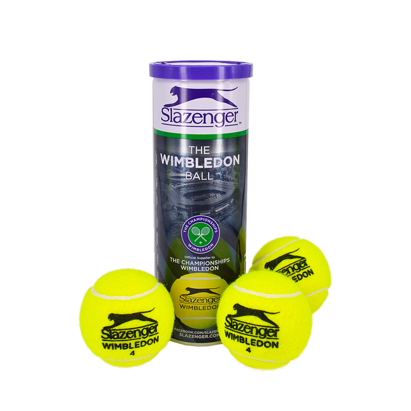 史莱辛格Slazenger网球 温网官方用球 训练比赛球铁罐3粒装