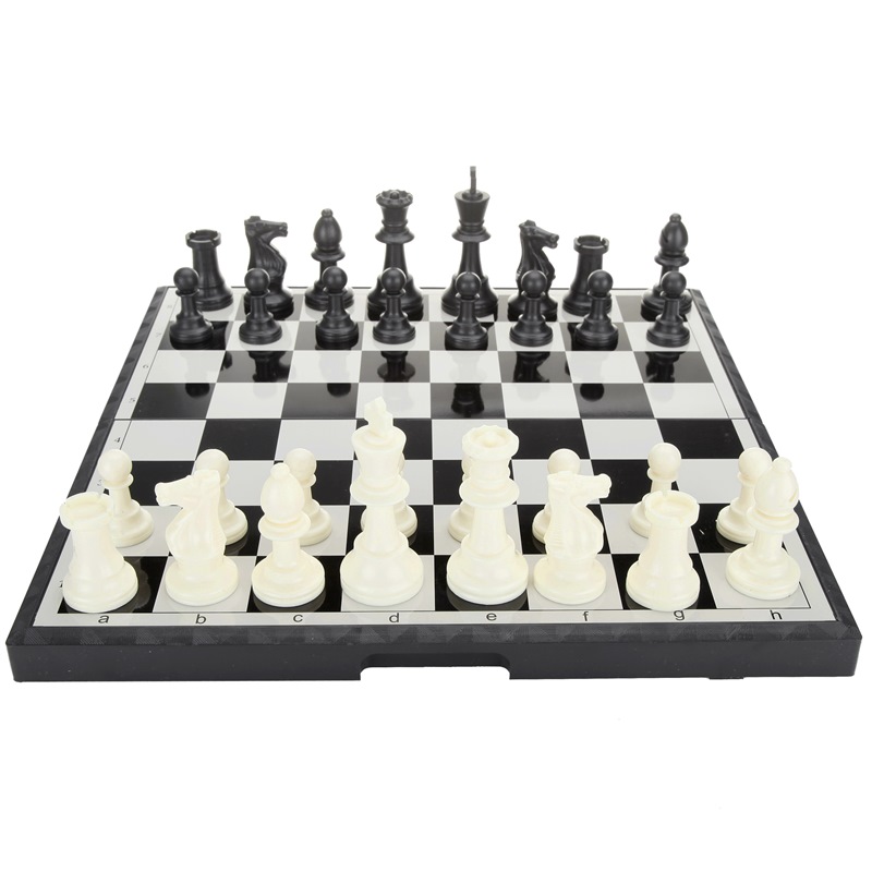 先行者国际象棋桌面游戏B-9 特大号 便携折叠式磁性棋盘
