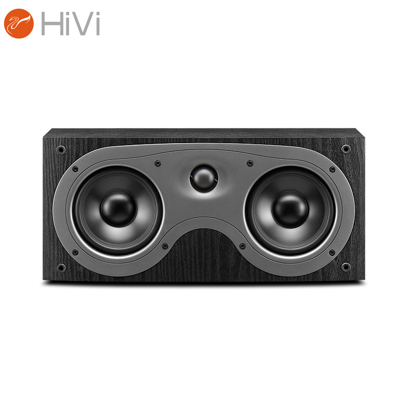 惠威（HiVi）D50C 音响 音箱 家庭影院中置音响 木质HIFI高保真无源音响