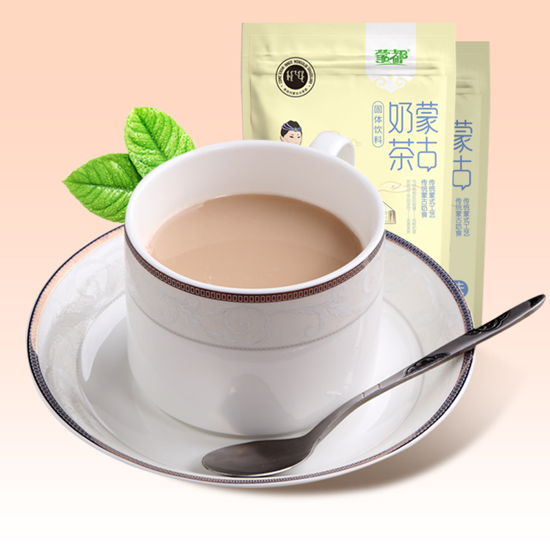 蒙都咸味奶茶内蒙古奶茶速溶冲剂独立包装奶茶饮品草原蒙古奶茶 咸味